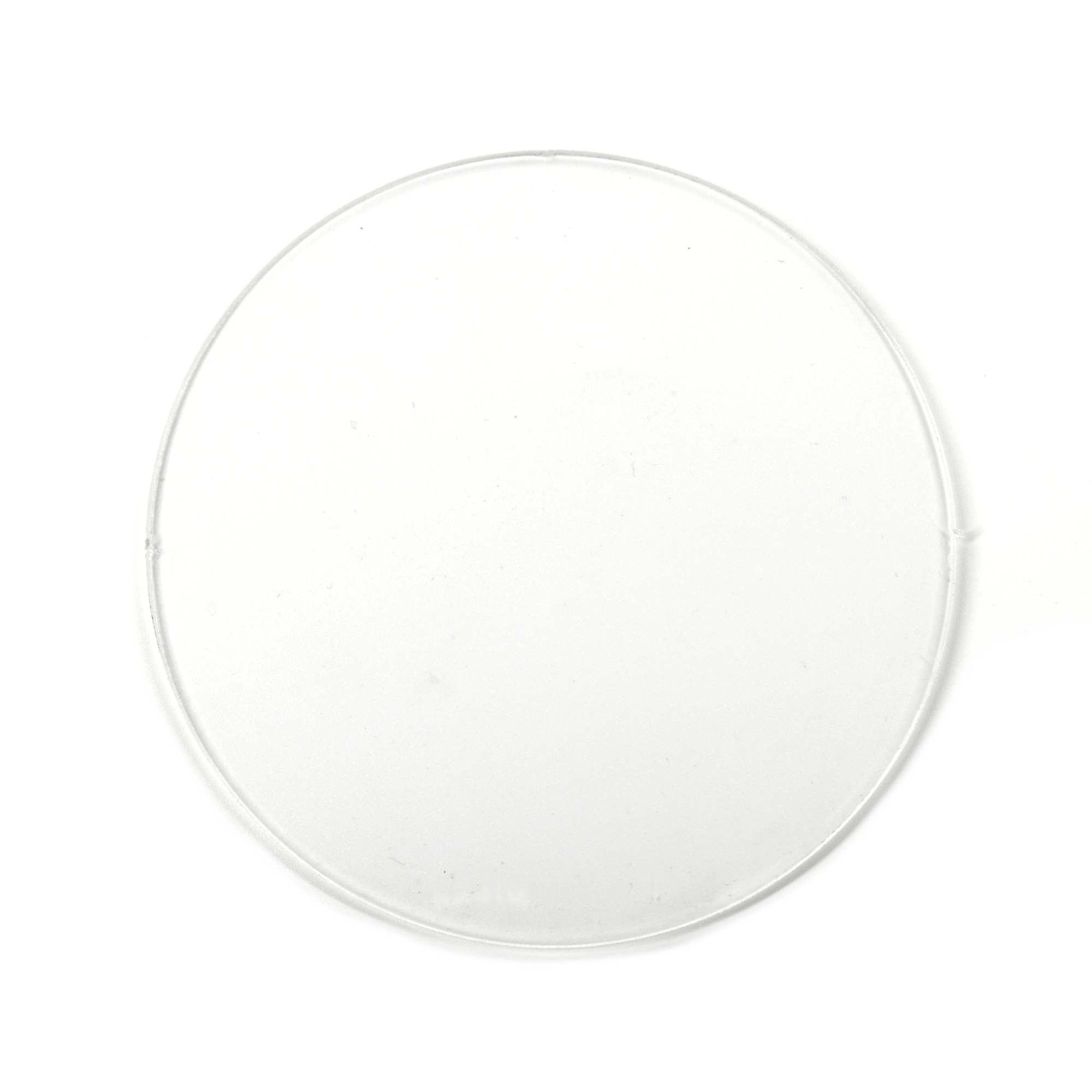 Acrylglas für große Instrumente 93mm Durchmesser Fiat 124 Spider, 124 Coupé