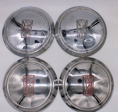 Satz Radkappen Fiat 1100 'NSU/FIAT'