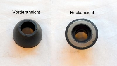Schubstrebengummi Fiat 124 CSA - Fiat 125 - Fiat 132 (4125489)