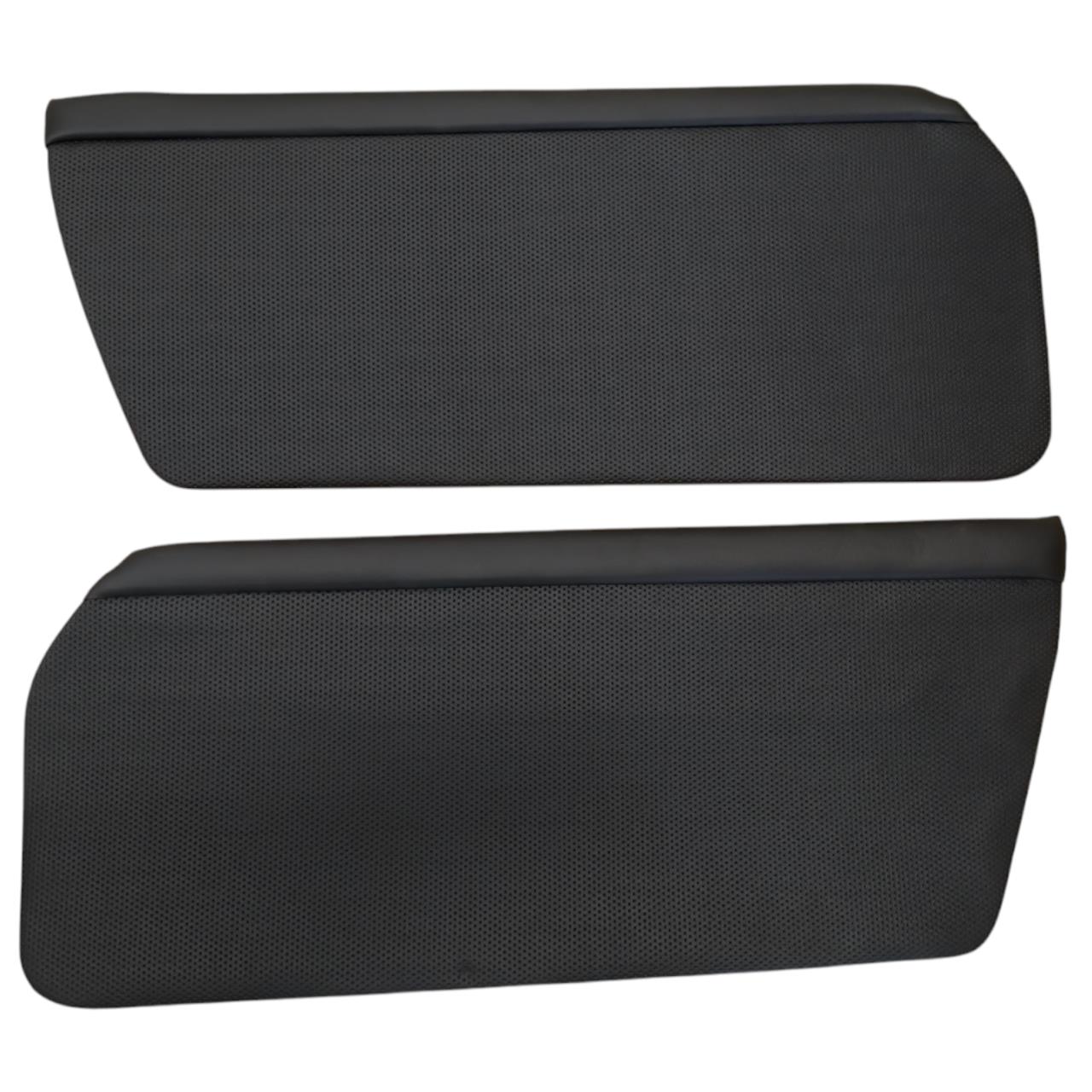 Satz Türverkleidungen Flechtnabe schwarz Porsche 914