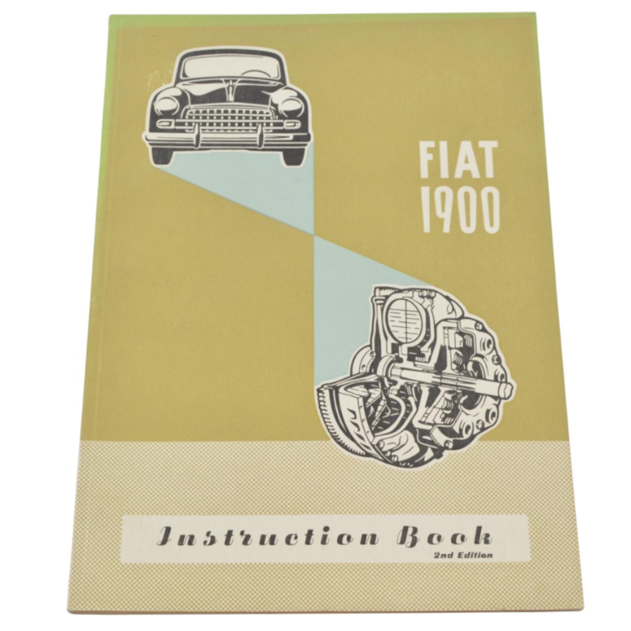 Betriebsanleitung Fiat 1900 englisch original