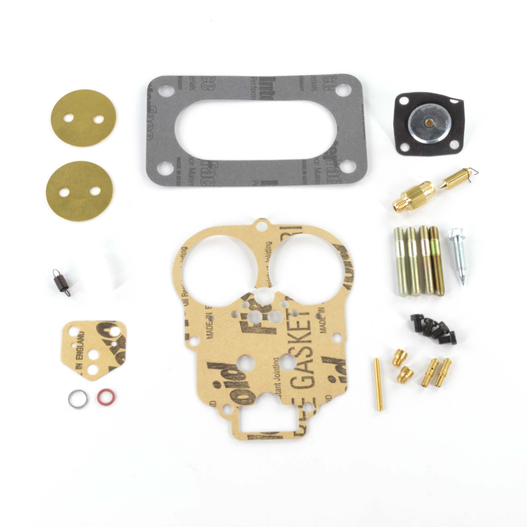 Carburettor gasket set LARGE Weber 34 DFH Fiat 124 Spider