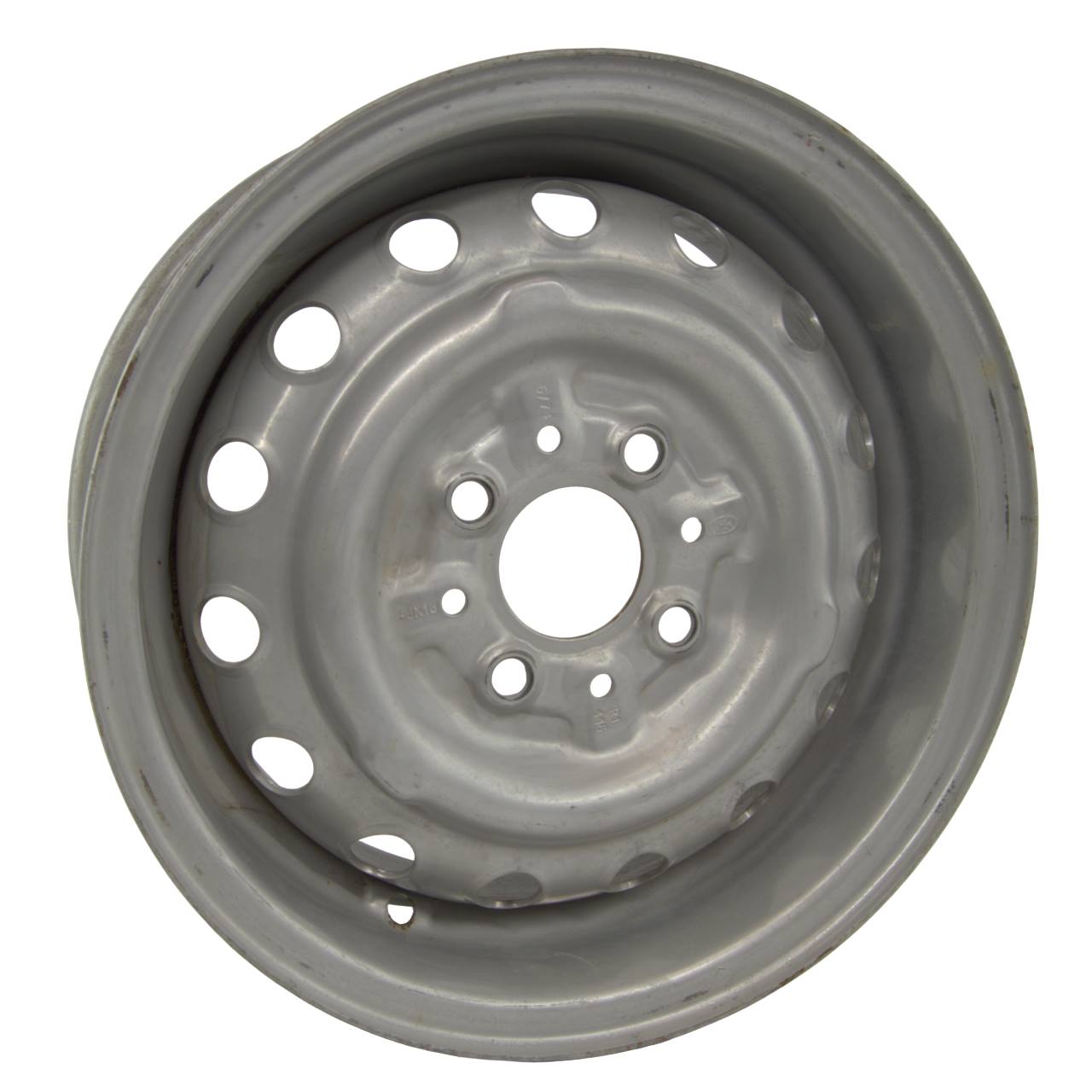 Stahlfelge 5x13 mit Löchern Fiat 124 Spider