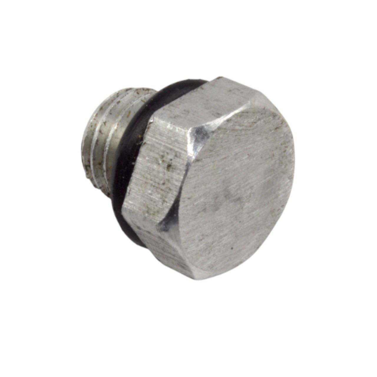 Aluminium-Stopfen für Kühler unten Fiat 124 Spider, 124 Coupé