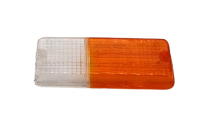 Leuchtkappe vorn links (orange / klar) Fiat 128 Coupe