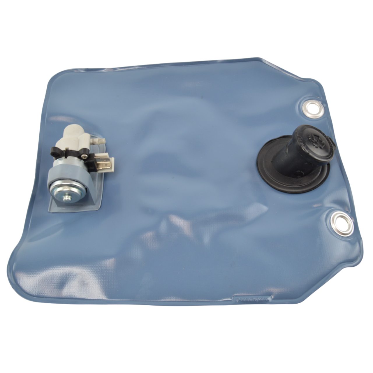 Waschbeutel mit elektrischer Pumpe (Anschlüsse nach oben)