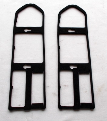 Conjunto de vedações de borracha para lanternas traseiras Fiat 124 AC Coupé - Bitter CD