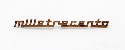 Belettering 'milletrecento'