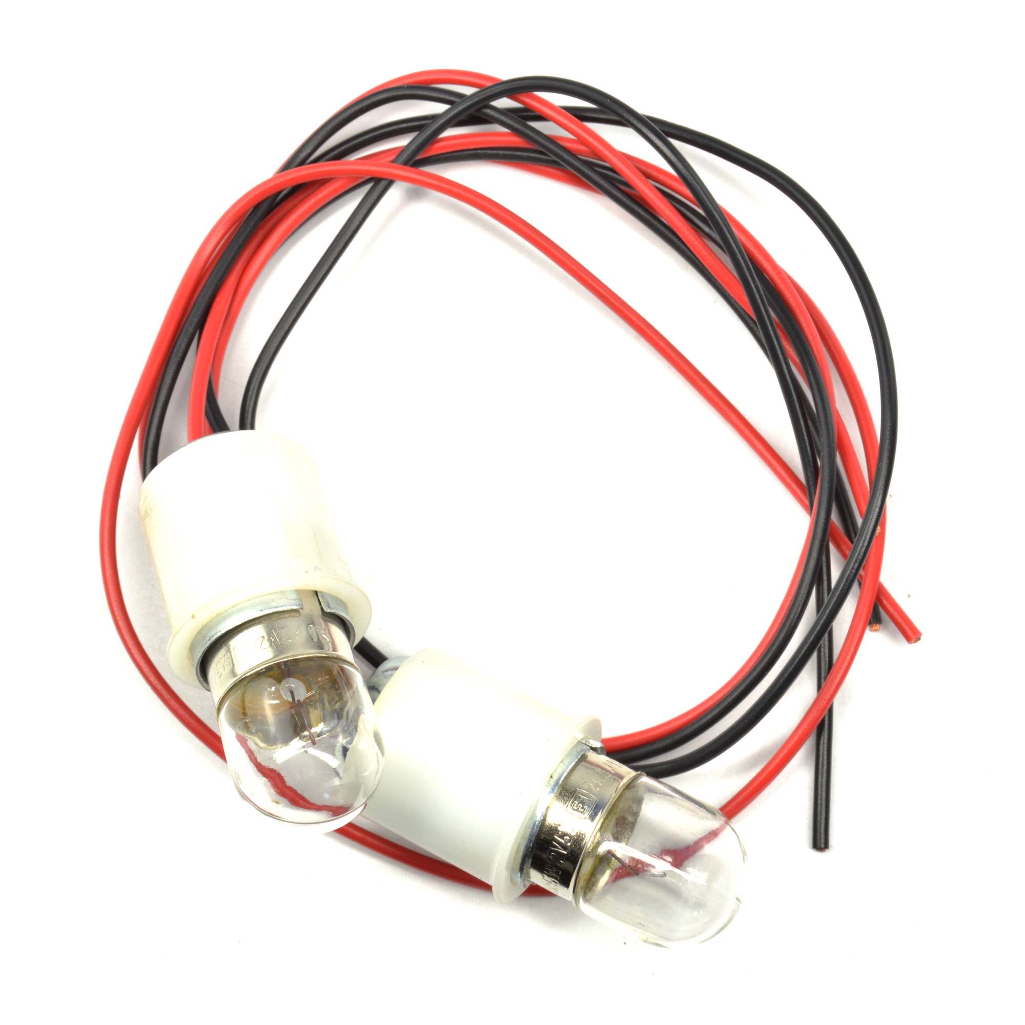 Fassung und Glühlampe Kennzeichenleuchte Satz Fiat 124 Spider (66-73)