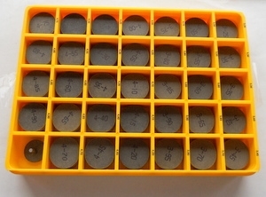 Satz Ventilscheiben FIAT/LANCIA 3.25 - 4.90 - jeweils 4x Ventileinstellscheiben