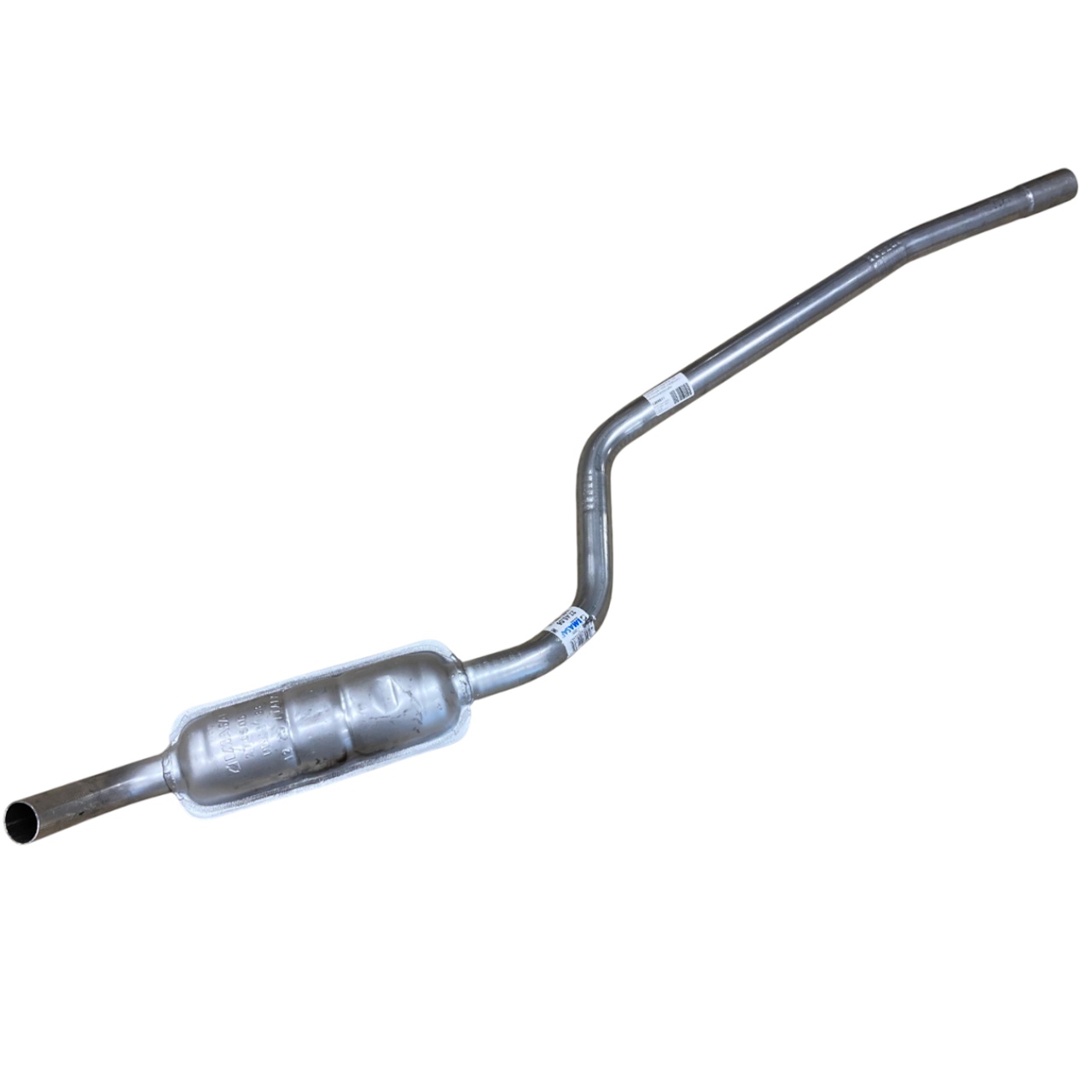 Auspuffrohr mitte Fiat 124 AC Coupé 1400 (1438ccm) - Mittelschalldämpfer