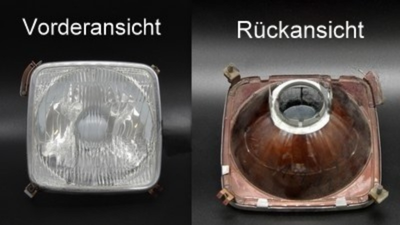 Scheinwerfer außen Bilux Fiat 125 bis Baujahr 1968