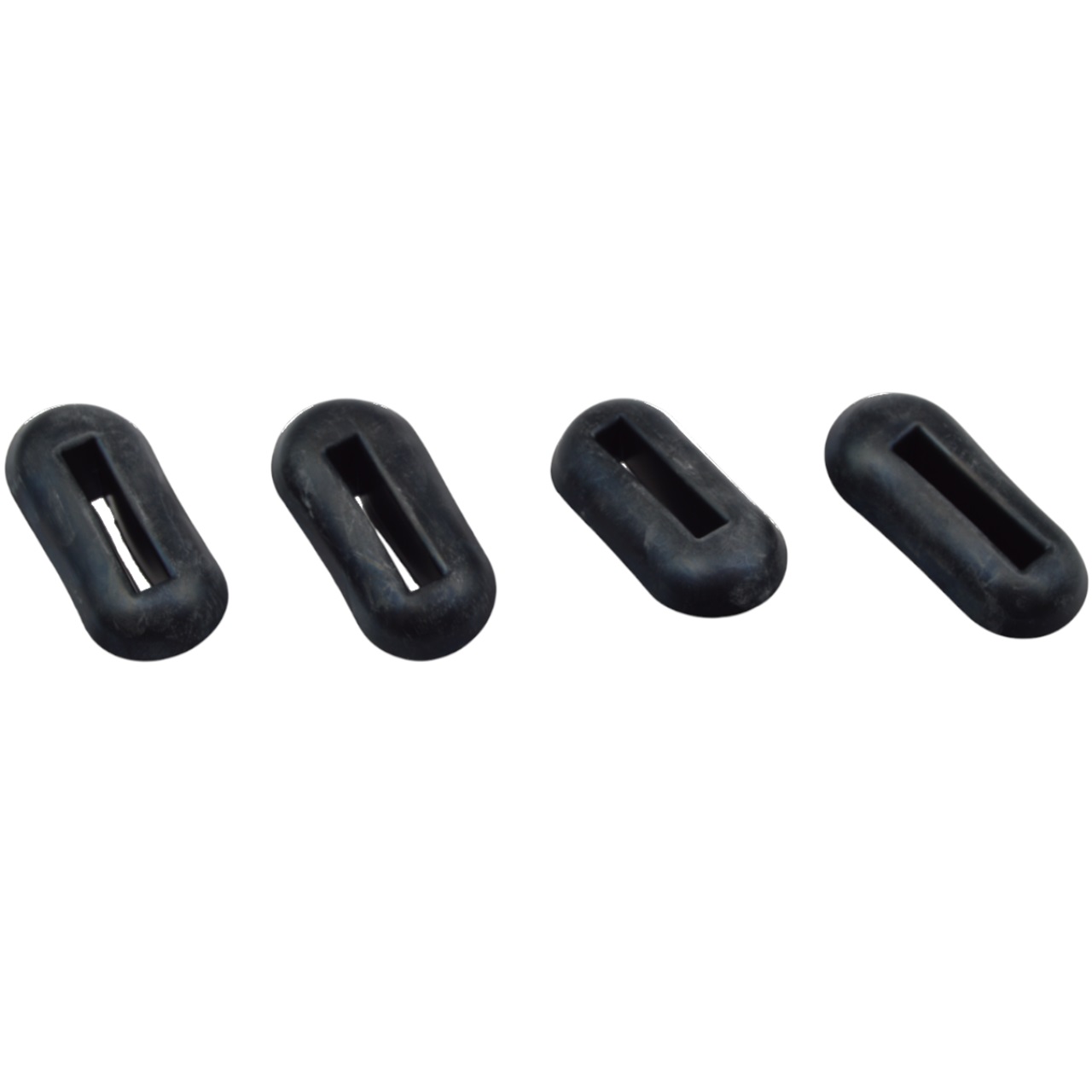 Conjunto de ilhós de borracha para suportes de para-choques Fiat 850 N, S, Spider