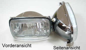 Scheinwerfereinsatz H4 - Fiat 126 - 127 - 128