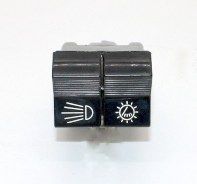 Doppel-Lichtschalter für Fiat 1100 R, 1300/1500, 2300, 125