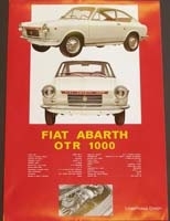 Affiche ABARTH OTR 1000