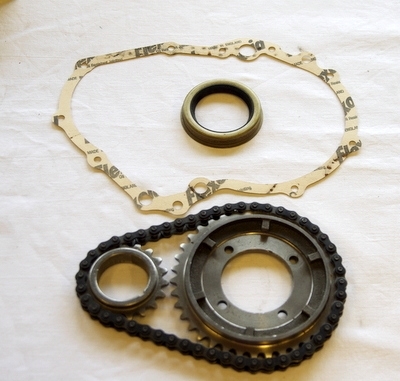 Conjunto de engrenagens de distribuição completo Fiat 500, Fiat 126 (corrente de distribuição)