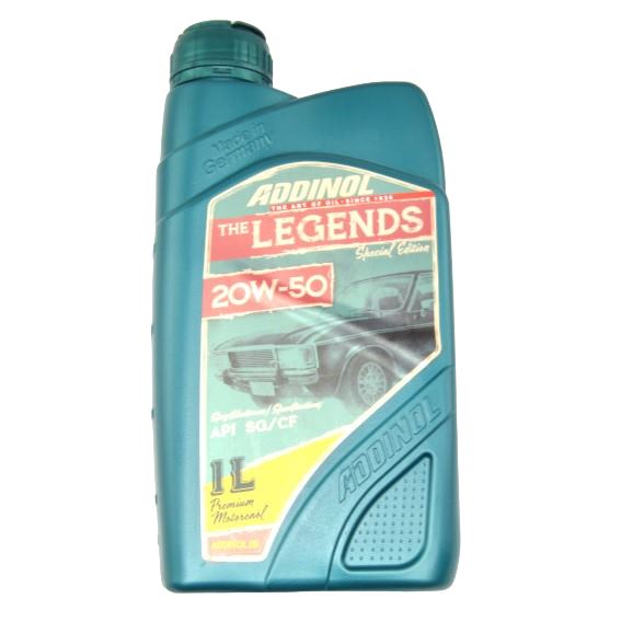 Motoröl 20W-50 1 Liter Addinol Legends